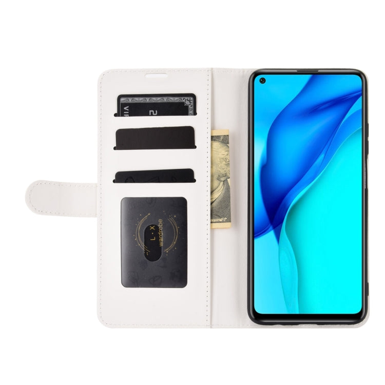 For Huawei Mate 40 lite/Maimang 9 R64 Texture Single Horizontal Flip Protective Case with Holder & Card Slots & Wallet& Photo Frame