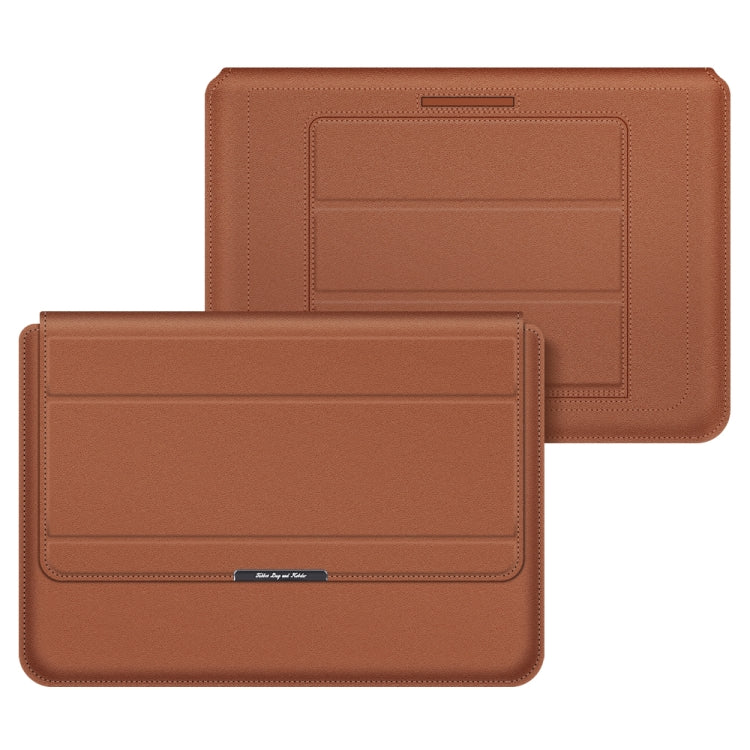 4 in 1 Universal Laptop Holder PU Waterproof Protection Wrist Laptop Bag, Size:13/14inch