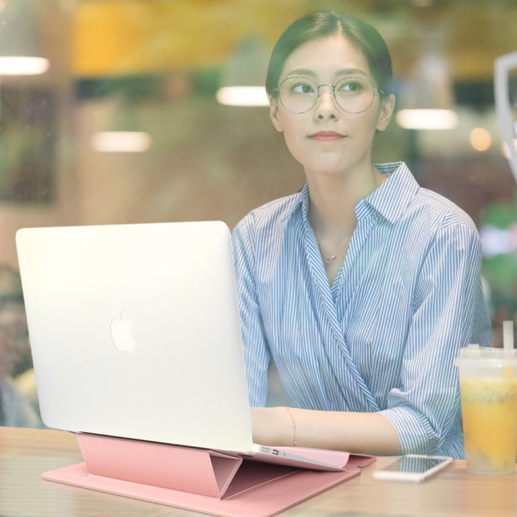 4 in 1 Universal Laptop Holder PU Waterproof Protection Wrist Laptop Bag, Size:13/14inch