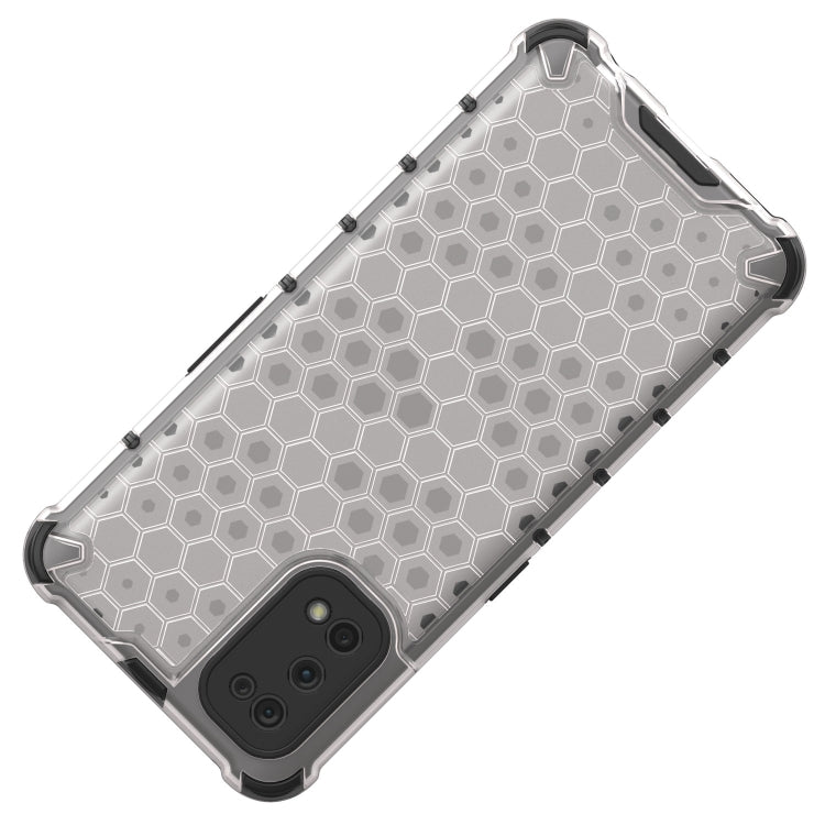 For OPPO Realme 7 Pro Shockproof Honeycomb PC + TPU Case