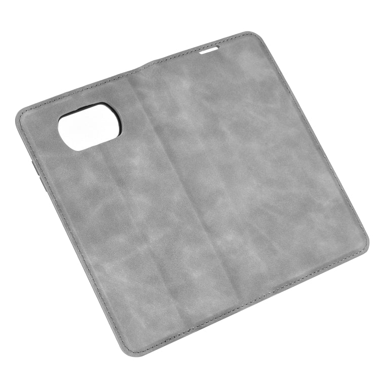 For Xiaomi Poco X3/X3 NFC Retro-skin Business Magnetic Suction Leather Case with Holder & Card Slots & Wallet