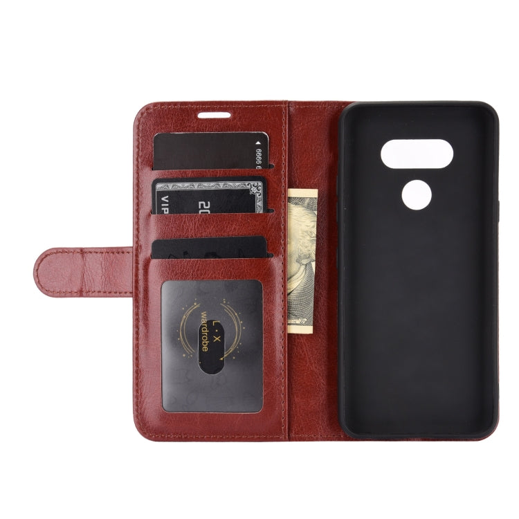For LG Style 3 L-41A R64 Texture Single Horizontal Flip Protective Case with Holder & Card Slots & Wallet& Photo Frame