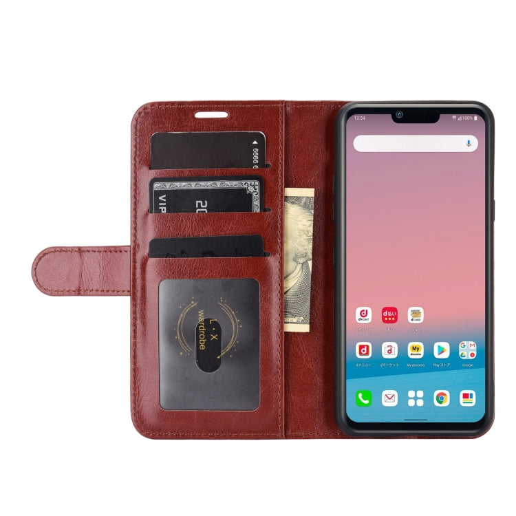 For LG Style 3 L-41A R64 Texture Single Horizontal Flip Protective Case with Holder & Card Slots & Wallet& Photo Frame