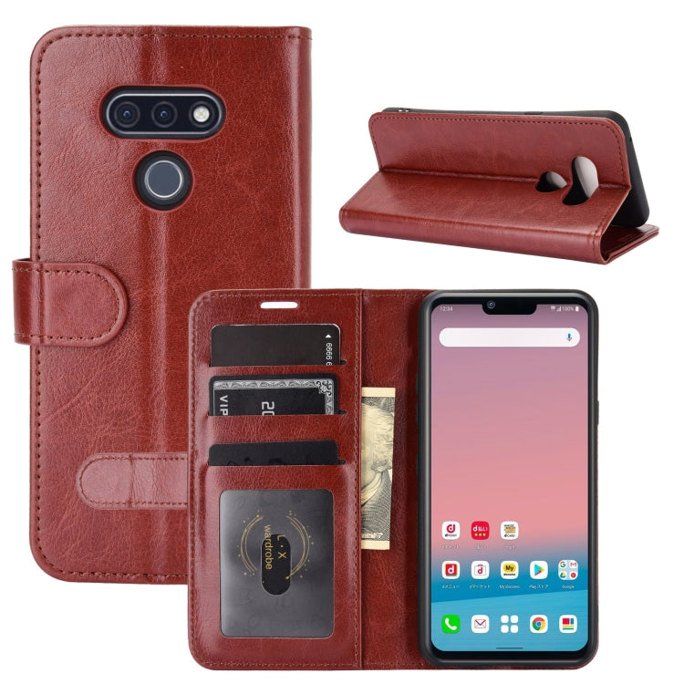 For LG Style 3 L-41A R64 Texture Single Horizontal Flip Protective Case with Holder & Card Slots & Wallet& Photo Frame