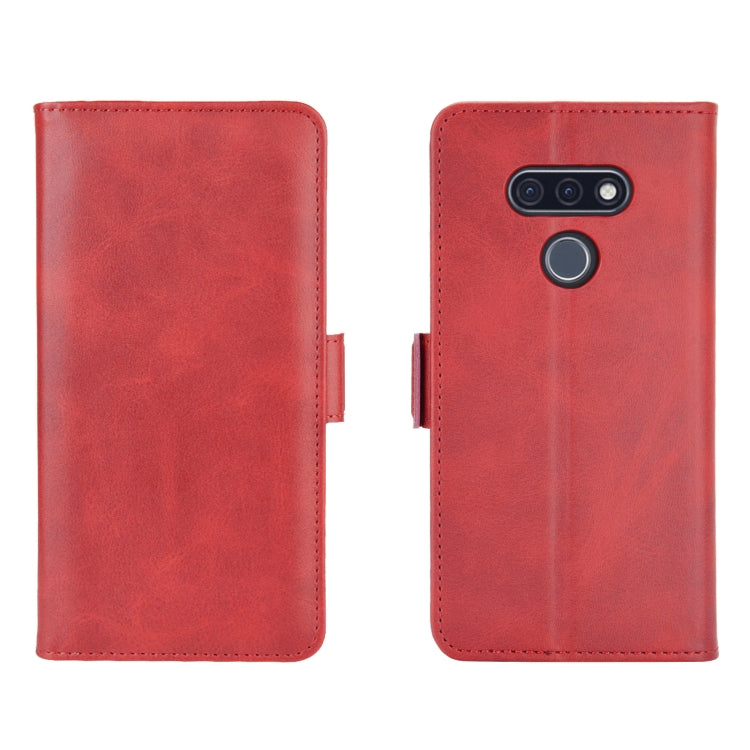 For LG style3 L-41A Dual-side Magnetic Buckle Horizontal Flip Leather Case with Holder & Card Slots & Wallet