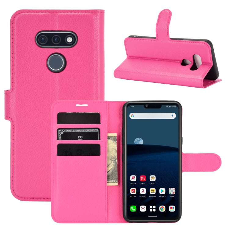 For LG STYLE 3 L-41A Litchi Texture Horizontal Flip Protective Case with Holder & Card Slots & Wallet