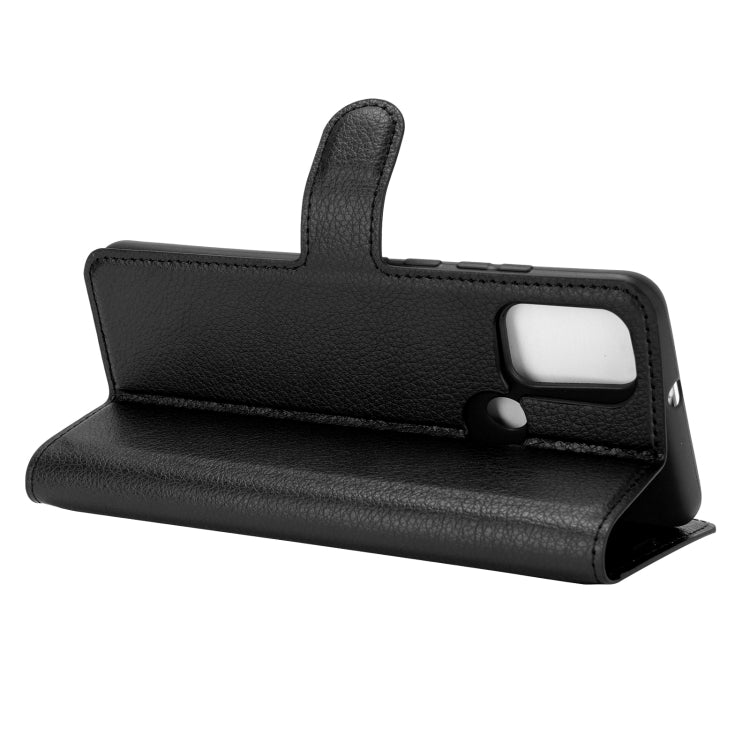 For WIKO View 5 Litchi Texture Horizontal Flip Protective Case with Holder & Card Slots & Wallet