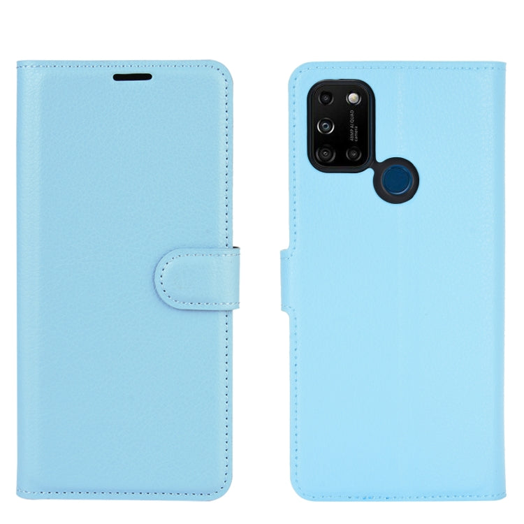 For WIKO View 5 Litchi Texture Horizontal Flip Protective Case with Holder & Card Slots & Wallet