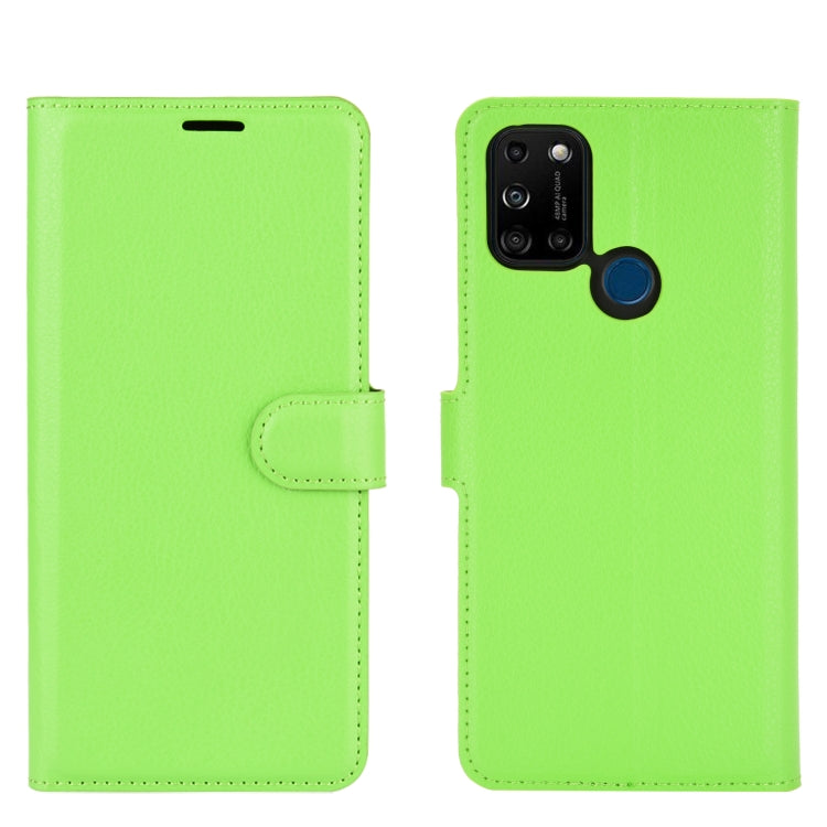 For WIKO View 5 Litchi Texture Horizontal Flip Protective Case with Holder & Card Slots & Wallet