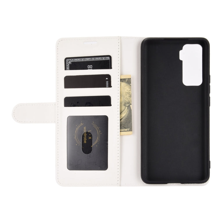 For vivo iQOO 5 5G R64 Texture Single Horizontal Flip Protective Case with Holder & Card Slots & Wallet& Photo Frame