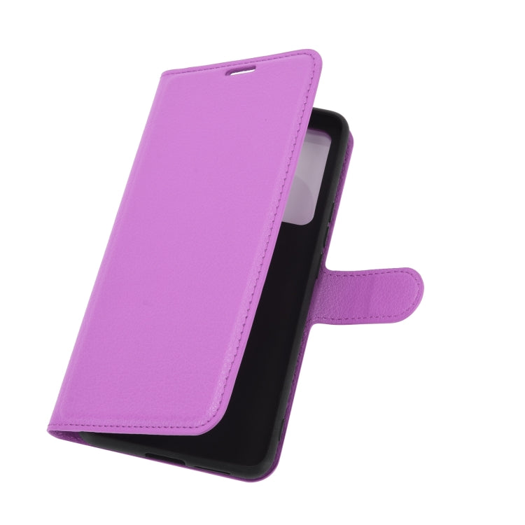 For vivo iQOO 5 5G Litchi Texture Horizontal Flip Protective Case with Holder & Card Slots & Wallet