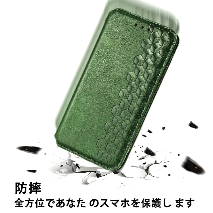 For LG Style3 L-41A Cubic Grid Pressed Horizontal Flip Magnetic PU Leather Case with Holder & Card Slots & Wallet