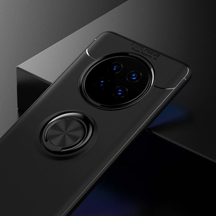 For Huawei Mate 40 Metal Ring Holder 360 Degree Rotating TPU Case