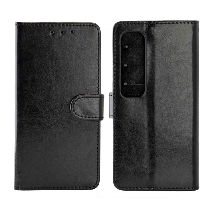 For Xiaomi Mi 10 Ultra Crazy Horse Texture Leather Horizontal Flip Protective Case with Holder & Card Slots & Wallet & Photo Frame