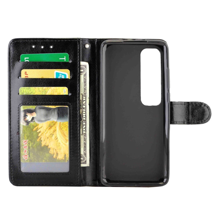 For Xiaomi Mi 10 Ultra Crazy Horse Texture Leather Horizontal Flip Protective Case with Holder & Card Slots & Wallet & Photo Frame