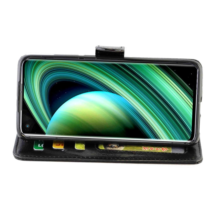 For Xiaomi Mi 10 Ultra Crazy Horse Texture Leather Horizontal Flip Protective Case with Holder & Card Slots & Wallet & Photo Frame