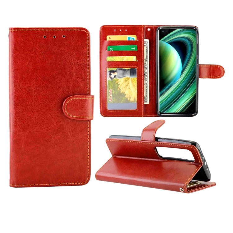 For Xiaomi Mi 10 Ultra Crazy Horse Texture Leather Horizontal Flip Protective Case with Holder & Card Slots & Wallet & Photo Frame