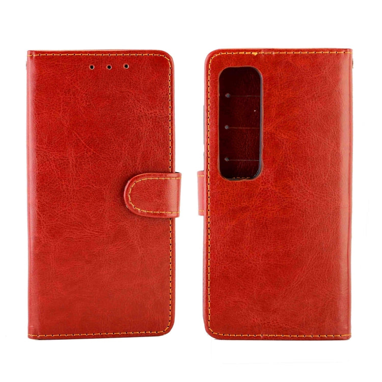 For Xiaomi Mi 10 Ultra Crazy Horse Texture Leather Horizontal Flip Protective Case with Holder & Card Slots & Wallet & Photo Frame
