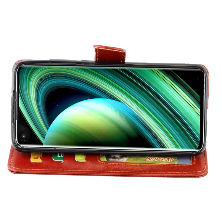 For Xiaomi Mi 10 Ultra Crazy Horse Texture Leather Horizontal Flip Protective Case with Holder & Card Slots & Wallet & Photo Frame