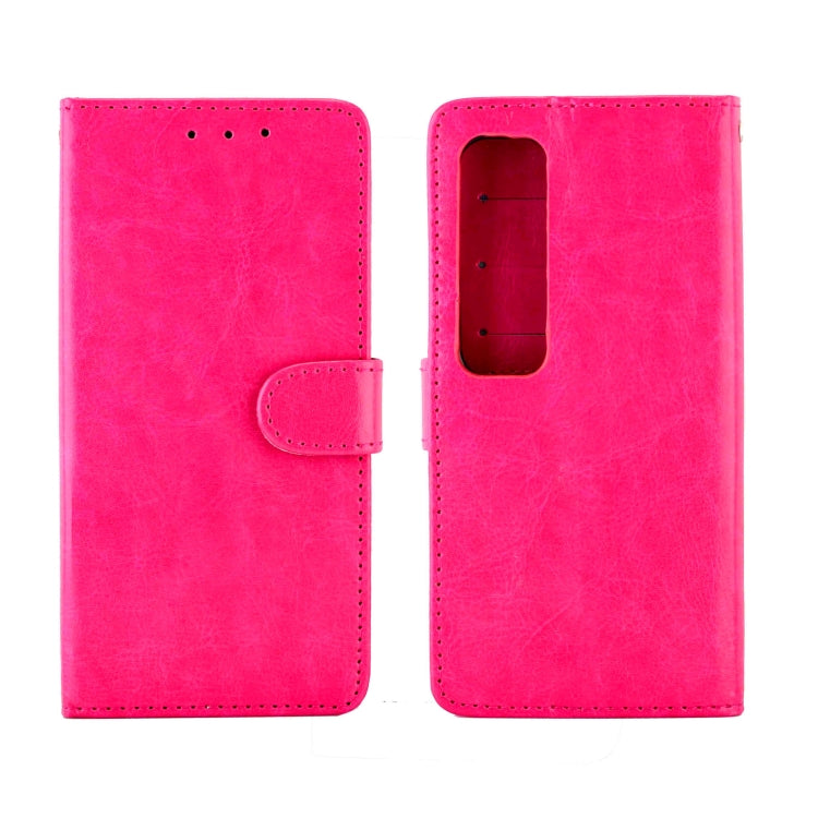 For Xiaomi Mi 10 Ultra Crazy Horse Texture Leather Horizontal Flip Protective Case with Holder & Card Slots & Wallet & Photo Frame