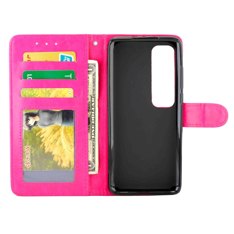 For Xiaomi Mi 10 Ultra Crazy Horse Texture Leather Horizontal Flip Protective Case with Holder & Card Slots & Wallet & Photo Frame