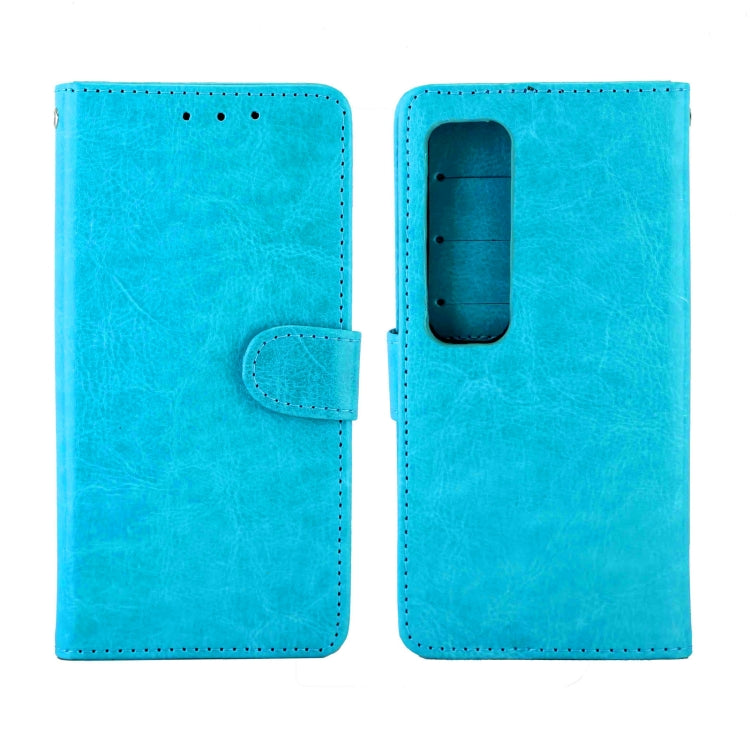 For Xiaomi Mi 10 Ultra Crazy Horse Texture Leather Horizontal Flip Protective Case with Holder & Card Slots & Wallet & Photo Frame