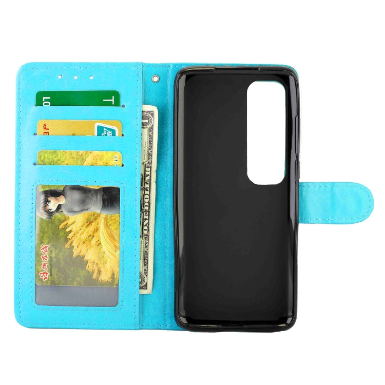 For Xiaomi Mi 10 Ultra Crazy Horse Texture Leather Horizontal Flip Protective Case with Holder & Card Slots & Wallet & Photo Frame