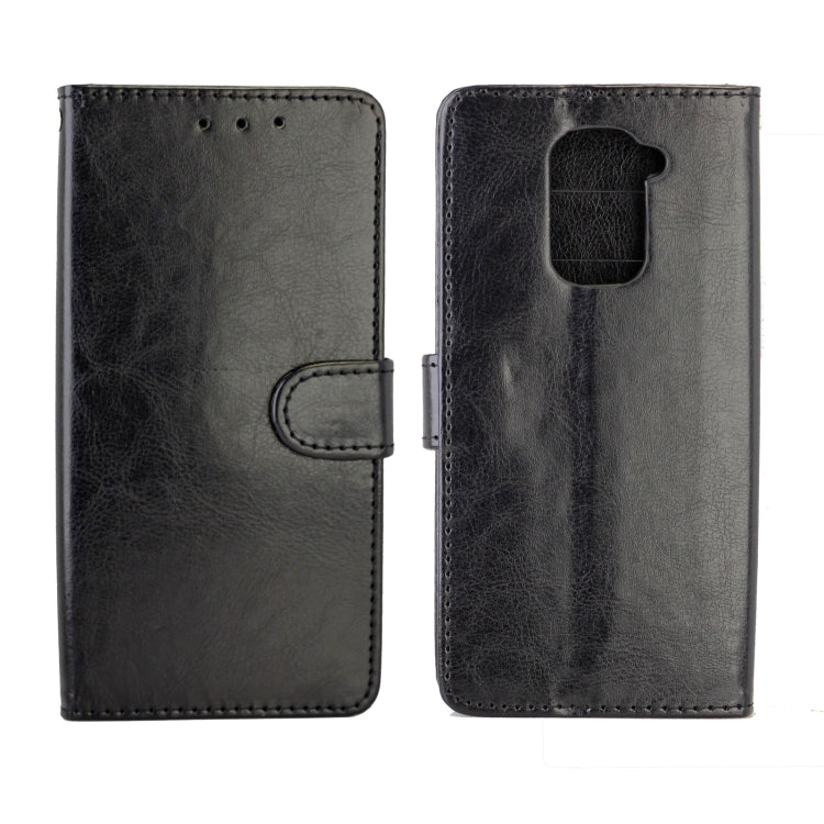 For Xiaomi Redmi 10X(4G)/Redmi Note9 Crazy Horse Texture Leather Horizontal Flip Protective Case with Holder & Card Slots & Wallet & Photo Frame