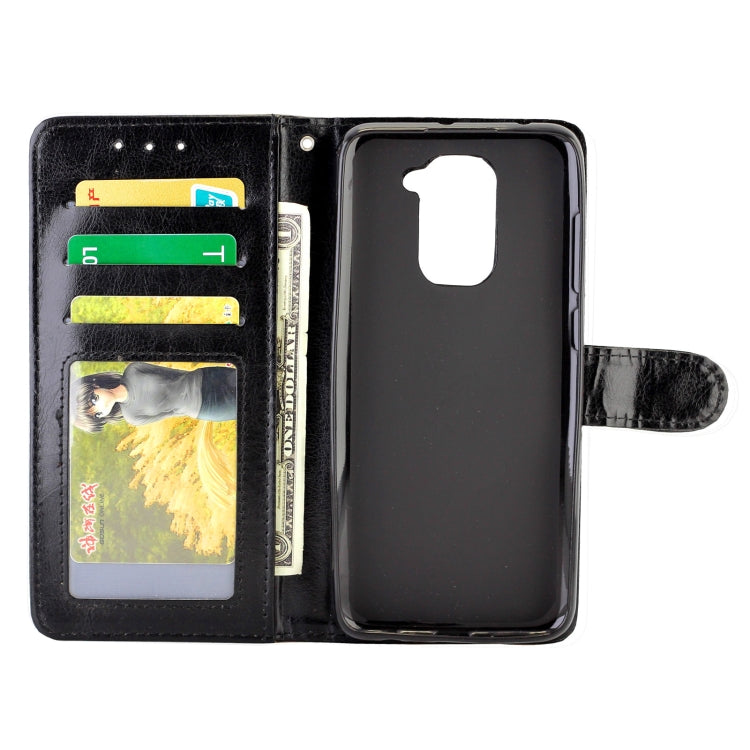 For Xiaomi Redmi 10X(4G)/Redmi Note9 Crazy Horse Texture Leather Horizontal Flip Protective Case with Holder & Card Slots & Wallet & Photo Frame