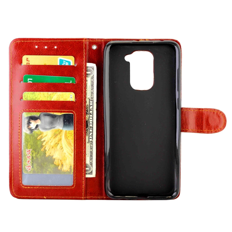 For Xiaomi Redmi 10X(4G)/Redmi Note9 Crazy Horse Texture Leather Horizontal Flip Protective Case with Holder & Card Slots & Wallet & Photo Frame