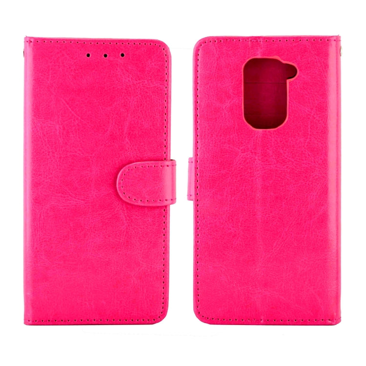 For Xiaomi Redmi 10X(4G)/Redmi Note9 Crazy Horse Texture Leather Horizontal Flip Protective Case with Holder & Card Slots & Wallet & Photo Frame
