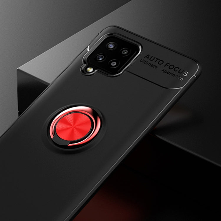 For Samsung Galaxy A42 5G Metal Ring Holder 360 Degree Rotating TPU Case