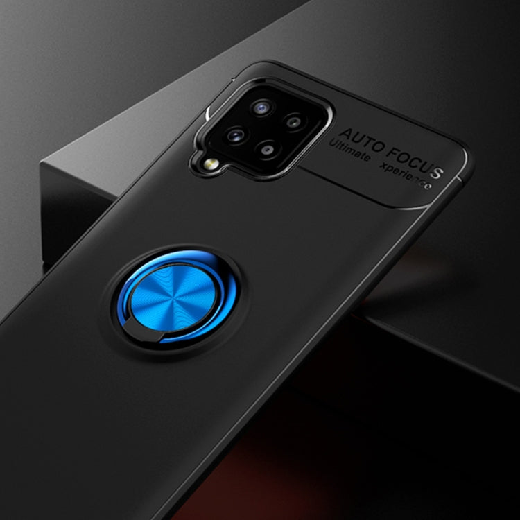 For Samsung Galaxy A42 5G Metal Ring Holder 360 Degree Rotating TPU Case