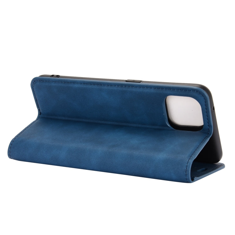 For OPPO Reno4 SE Retro-skin Business Magnetic Suction Leather Case with Holder & Card Slots & Wallet