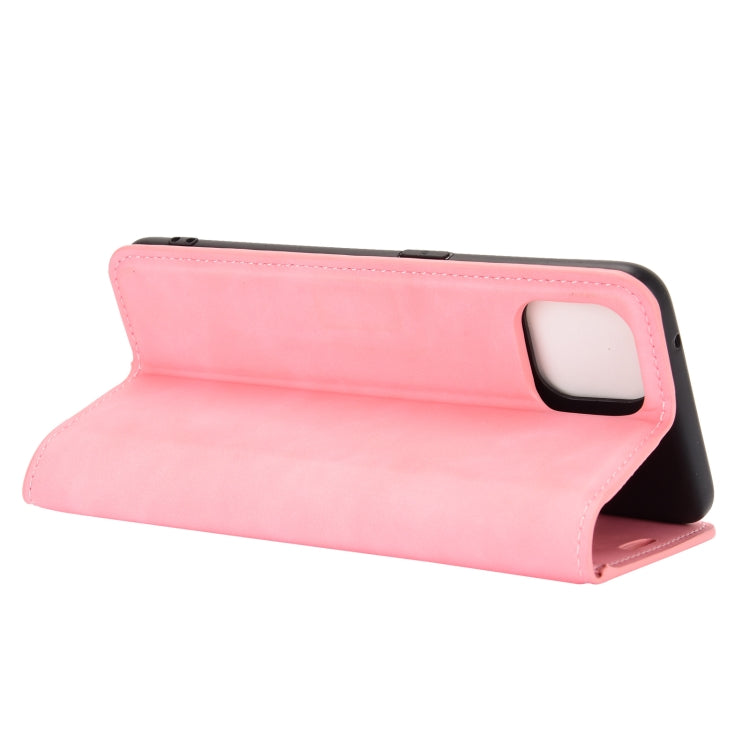 For OPPO Reno4 SE Retro-skin Business Magnetic Suction Leather Case with Holder & Card Slots & Wallet