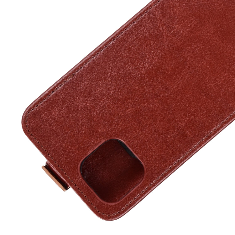 For OPPO RENO 4 SE R64 Texture Single Vertical Flip Leather Protective Case with Card Slots & Photo Frame