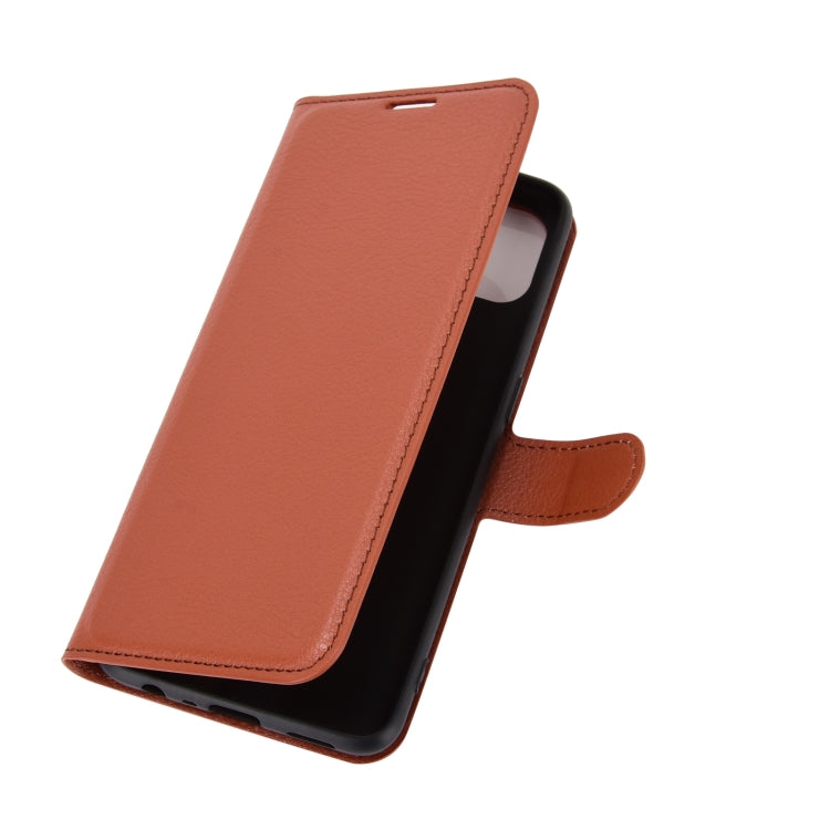 For OPPO Reno4 SE Litchi Texture Horizontal Flip Protective Case with Holder & Card Slots & Wallet