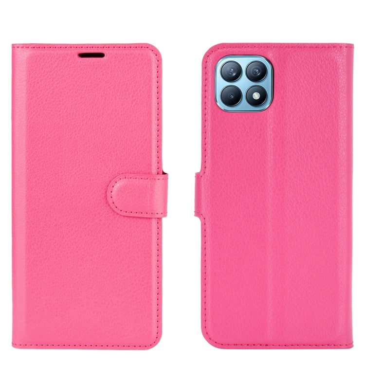 For OPPO Reno4 SE Litchi Texture Horizontal Flip Protective Case with Holder & Card Slots & Wallet
