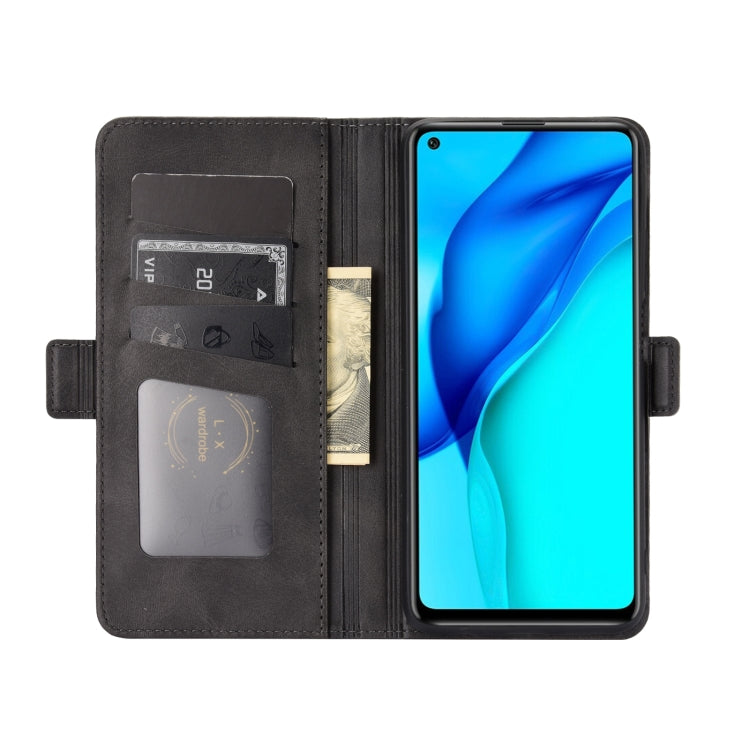 For Huawei Mate 40 lite/Maimang 9 Dual-side Magnetic Buckle Horizontal Flip Leather Case with Holder & Card Slots & Wallet