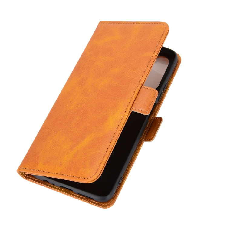 For Huawei Mate 40 lite/Maimang 9 Dual-side Magnetic Buckle Horizontal Flip Leather Case with Holder & Card Slots & Wallet