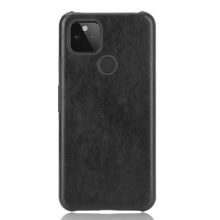For Google Pixel 5 Shockproof Litchi Texture PC + PU Case