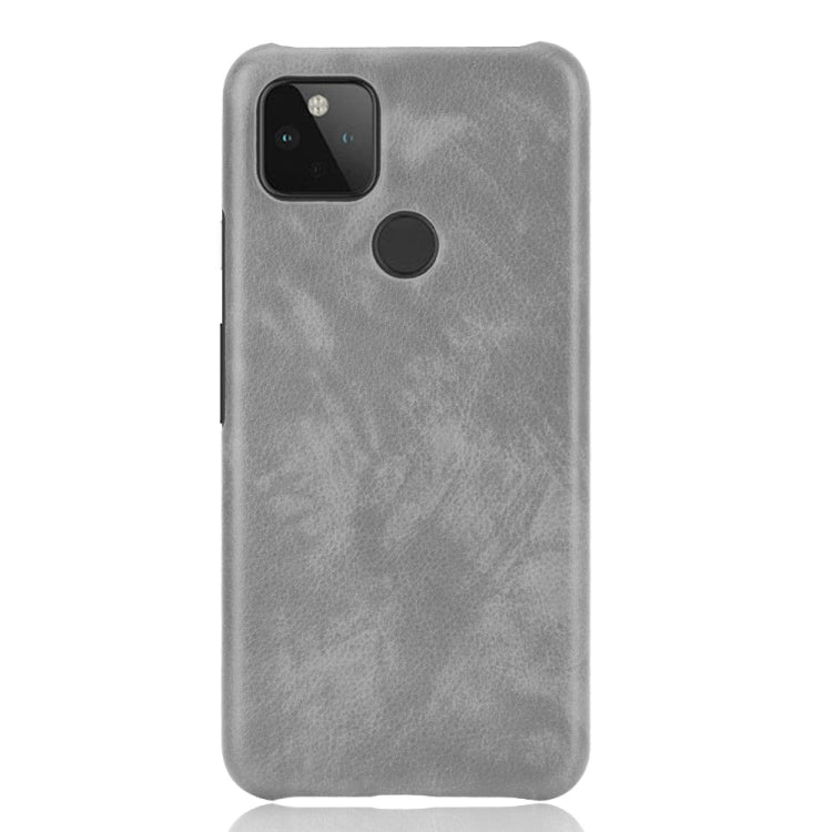 For Google Pixel 5 Shockproof Litchi Texture PC + PU Case