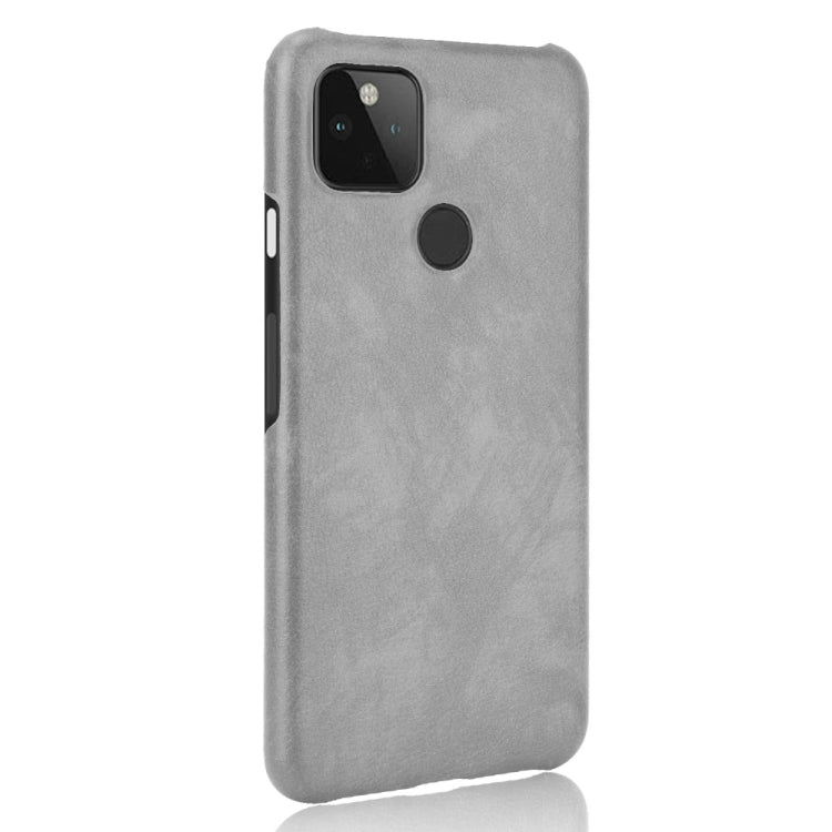 For Google Pixel 5 Shockproof Litchi Texture PC + PU Case