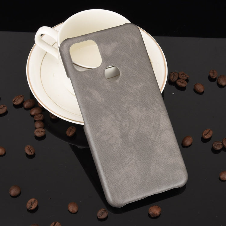 For Google Pixel 5 Shockproof Litchi Texture PC + PU Case