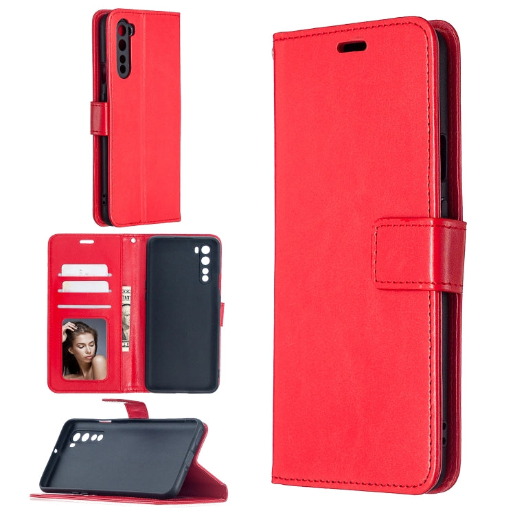 For OnePlus Nord Crazy Horse Texture Horizontal Flip Leather Case with Holder & Card Slots & Wallet & Photo Frame