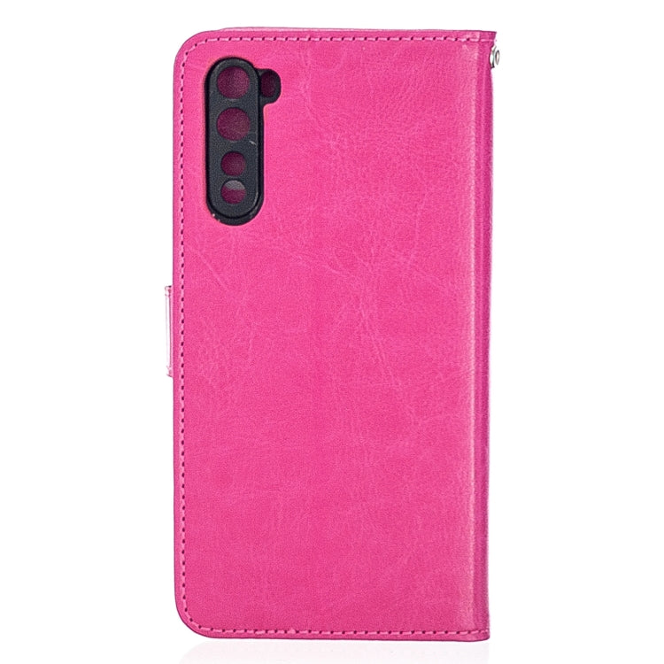 For OnePlus Nord Crazy Horse Texture Horizontal Flip Leather Case with Holder & Card Slots & Wallet & Photo Frame