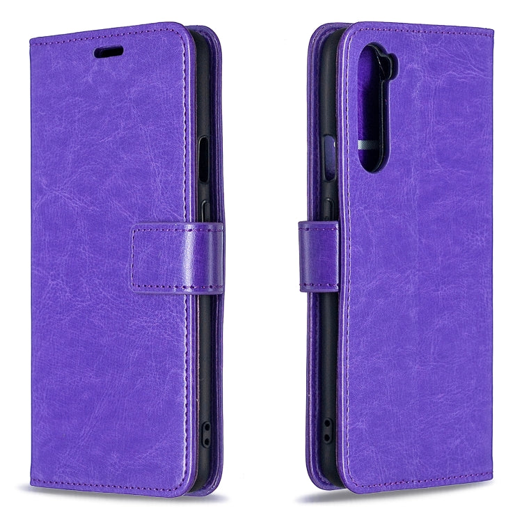 For OnePlus Nord Crazy Horse Texture Horizontal Flip Leather Case with Holder & Card Slots & Wallet & Photo Frame