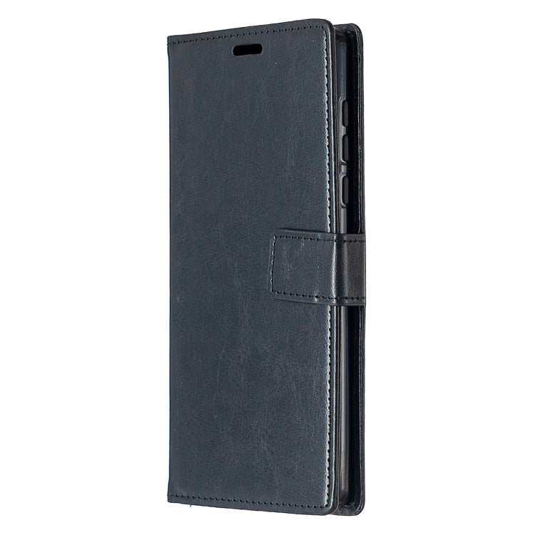 For Motorola Edge Crazy Horse Texture Horizontal Flip Leather Case with Holder & Card Slots & Wallet & Photo Frame