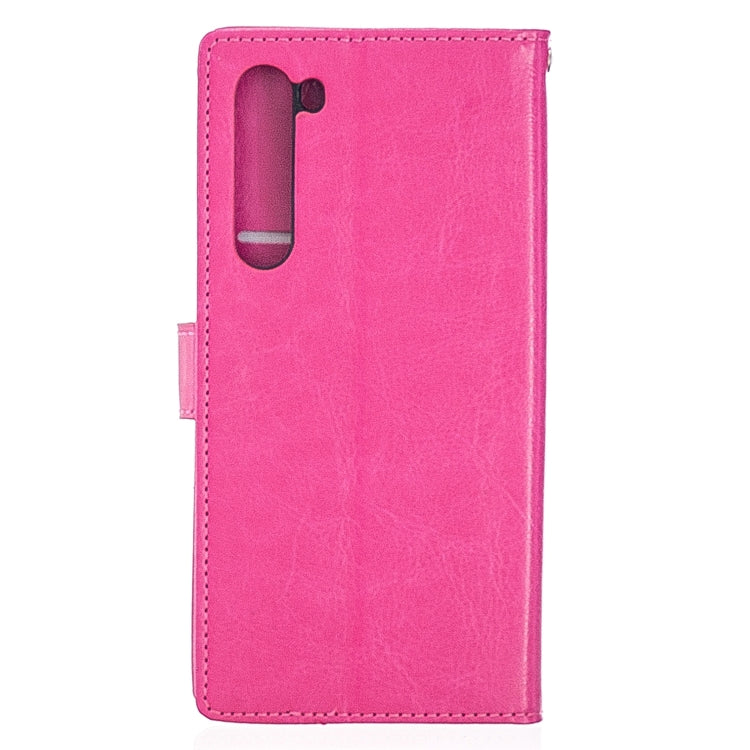 For Motorola Edge Crazy Horse Texture Horizontal Flip Leather Case with Holder & Card Slots & Wallet & Photo Frame
