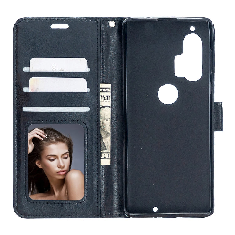 For Motorola Edge+ Crazy Horse Texture Horizontal Flip Leather Case with Holder & Card Slots & Wallet & Photo Frame
